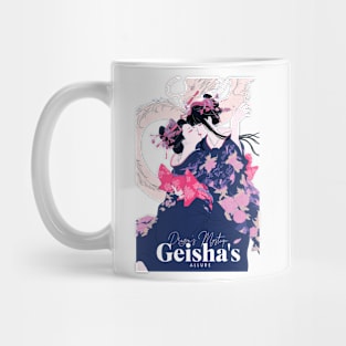 Geisha and Dragon 7010 Mug